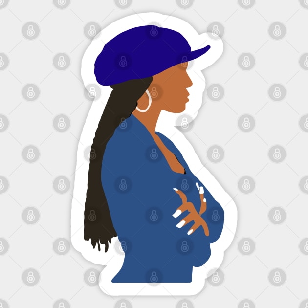 Janet Jackson Unbreakable  Poetic Justice Sticker by satitue